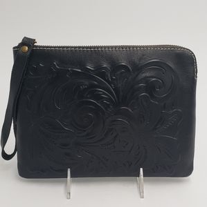 Patricia Nash Leather Clutch